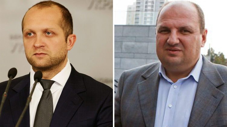 Максим Поляков и Борислав Розенблат (справа) рискуют лишиться депутатской неприкосновенности