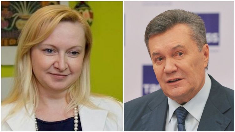 Любовь Полежай и Виктор Янукович, фото: futureway.org.ua