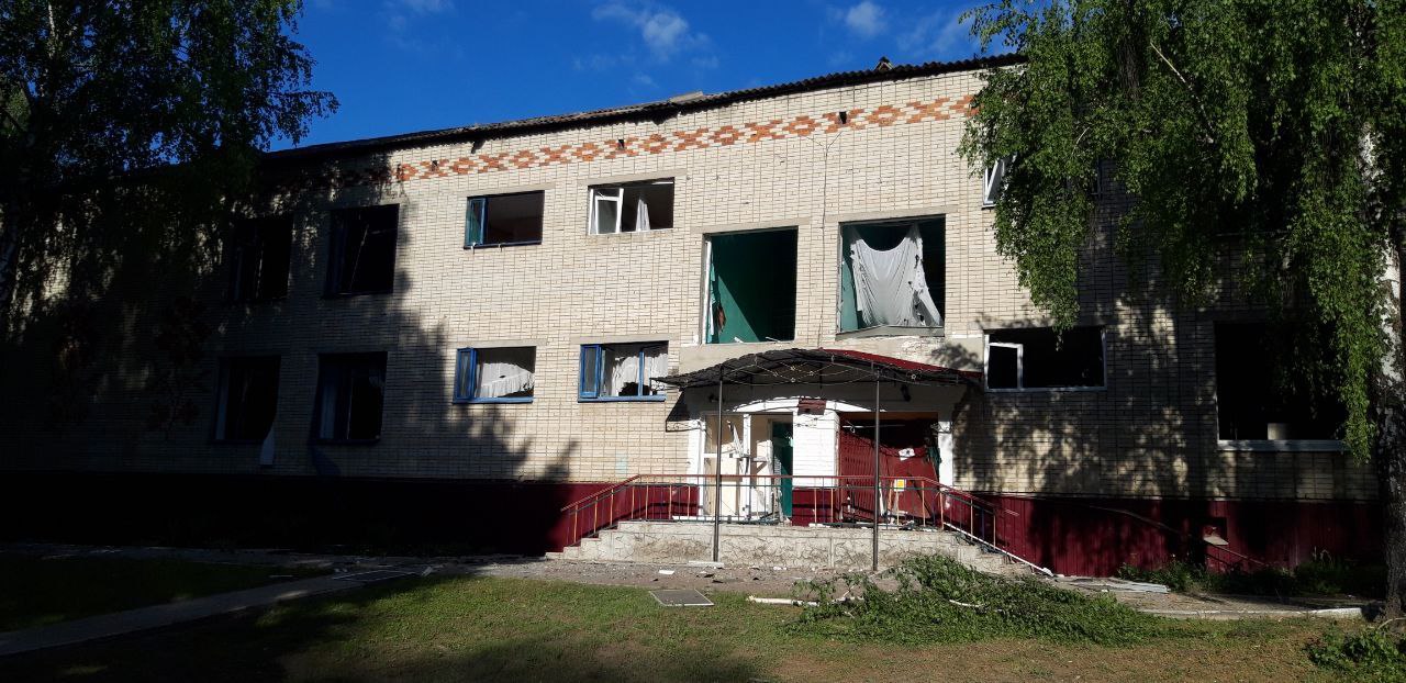 По Ахтырке Сумской области сегодня утром нанесли ракетный удар