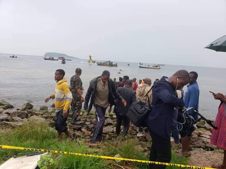 крушение самолета в Танзании