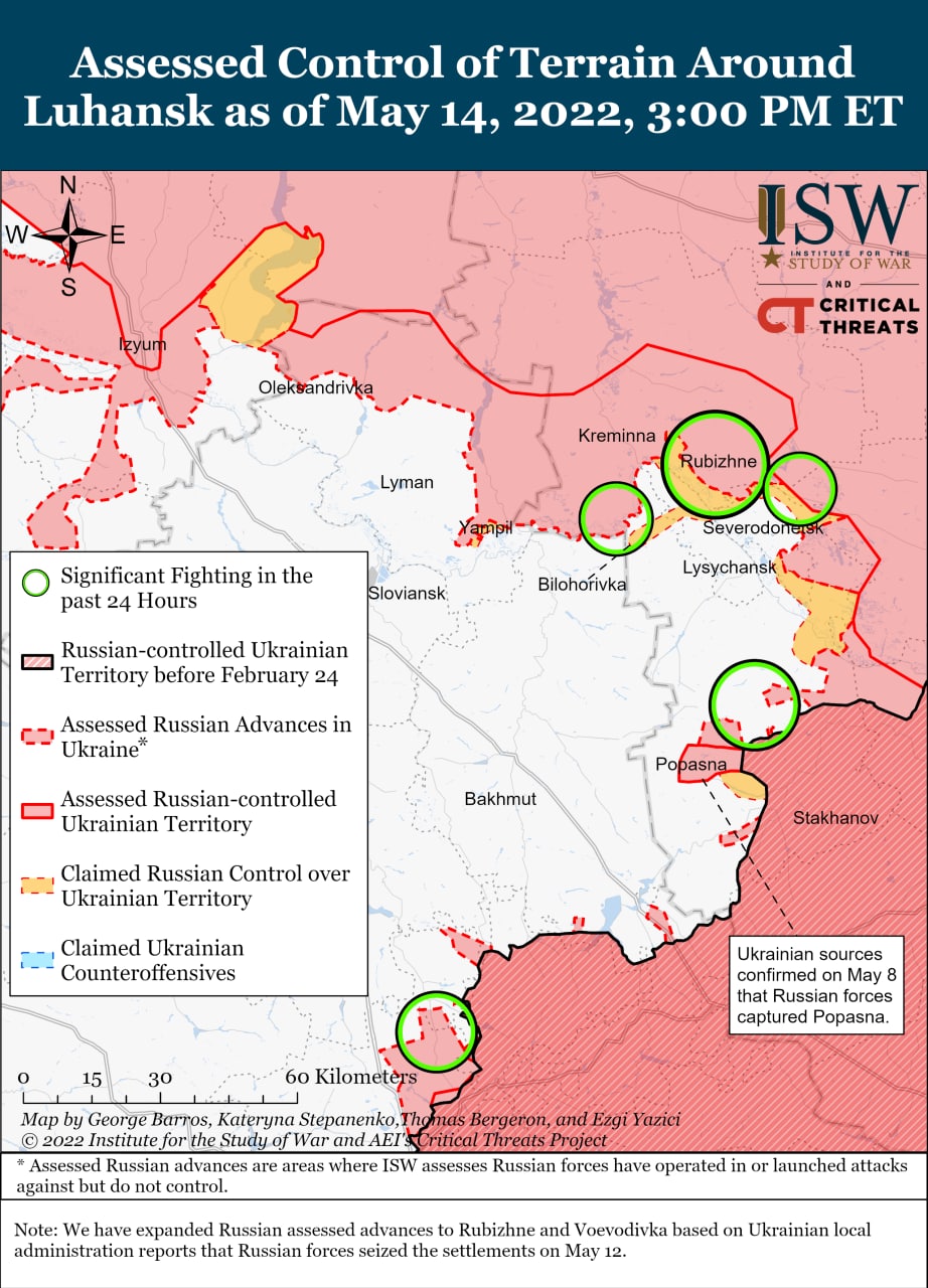 Институт изучения войны - анализ фронта в Украине