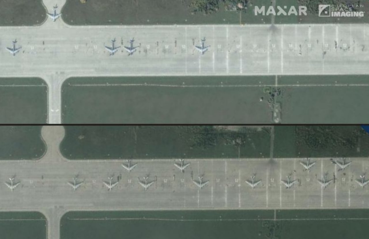 два десятка дальних бомбардировщиков Ту-95 и Ту-160