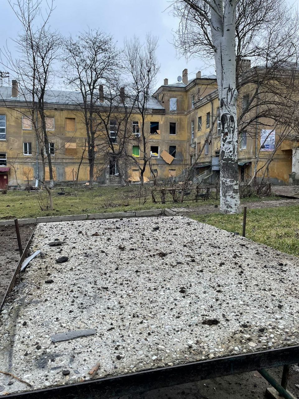 Последствия удара по Краматорску. Фото: t.me/pavlokyrylenko_donoda