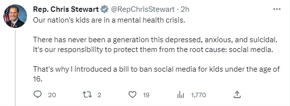 Скріншот із Твіттера Кріса Стюарта