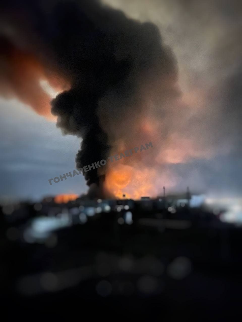 Пожар в Одессе