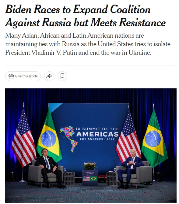 Скриншот с сайта The New York Times