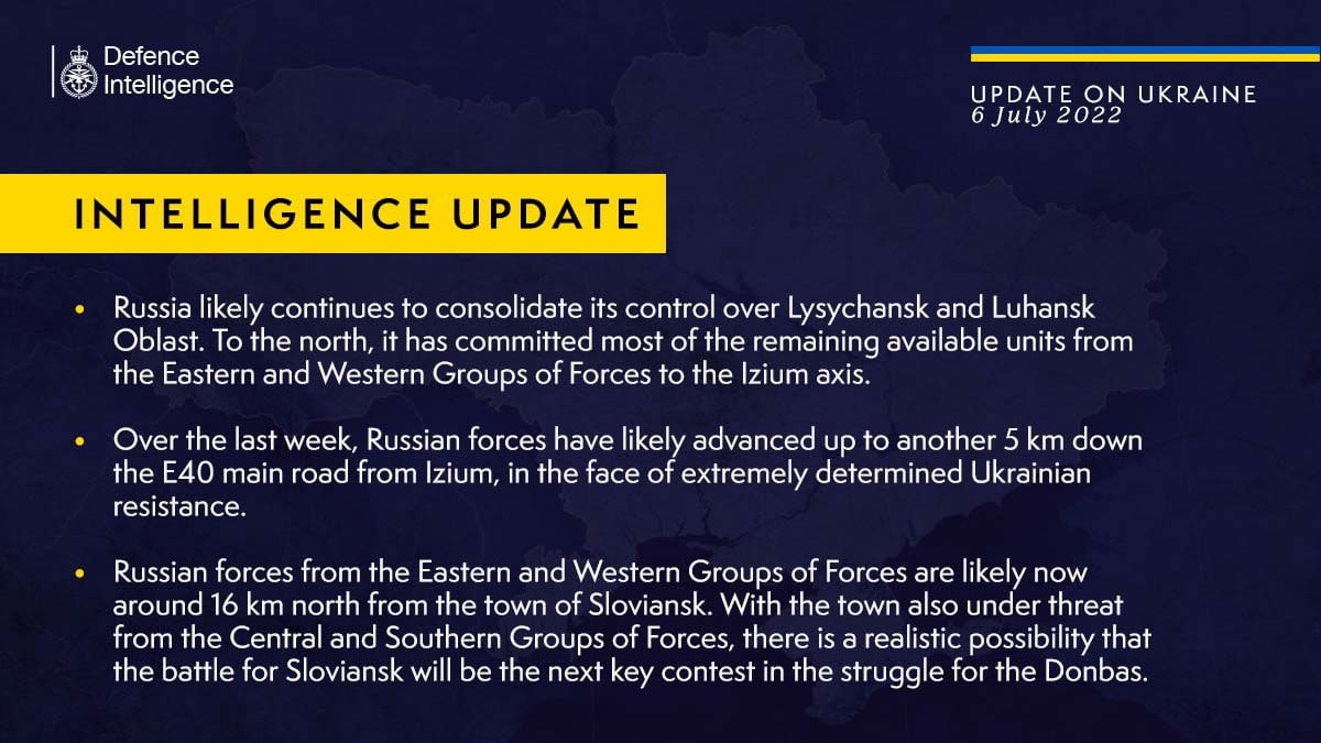 Отчет британской разведки об Украине