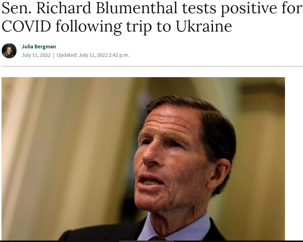 Американский сенатор, встречавшийся с Зеленским, заразился коронавирусом