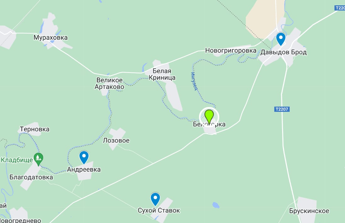 Белогорка в Херсонской области вероятно взята ВСУ