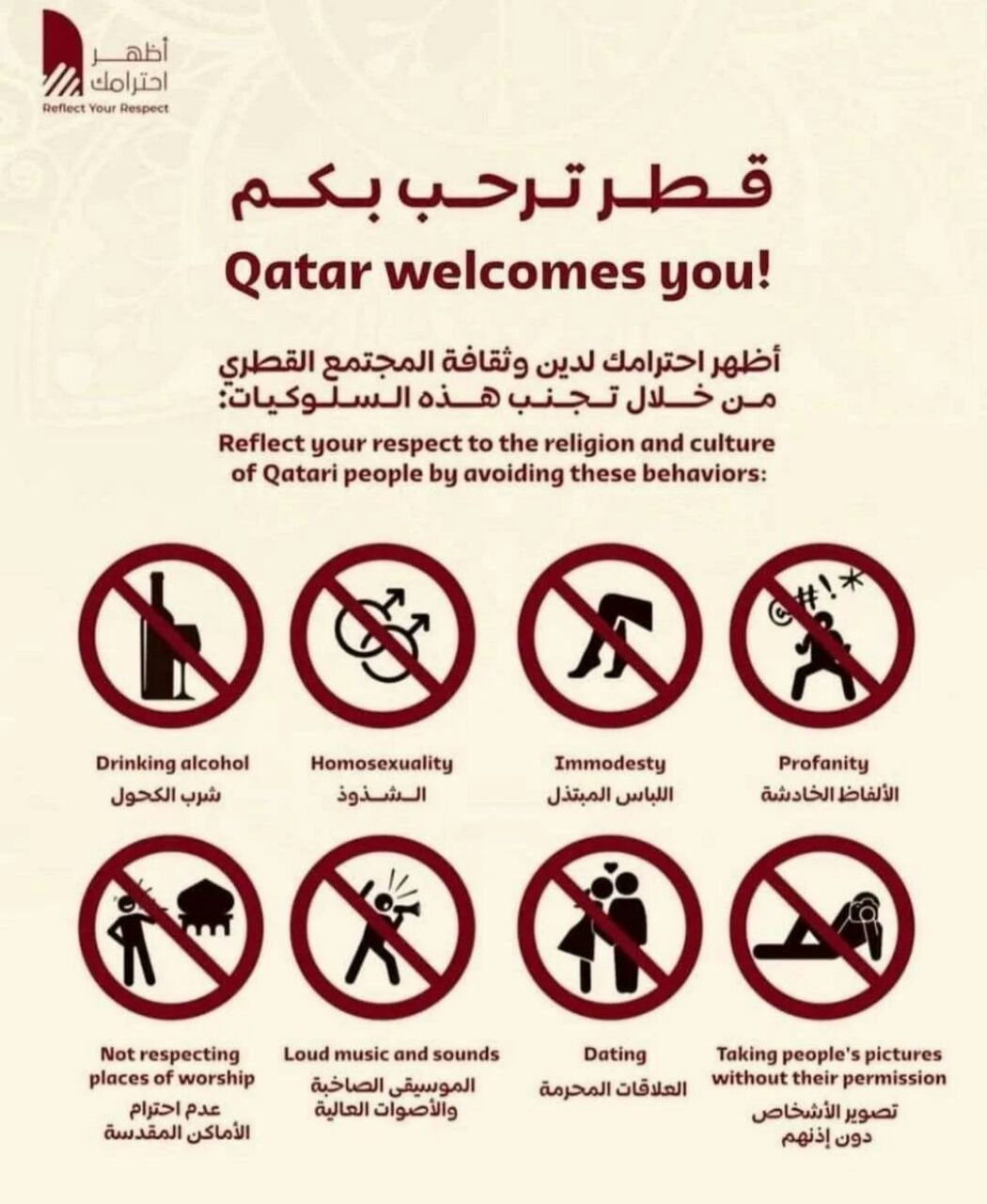 Правила поведения для болельщиков на ЧМ по футболу в Катаре
