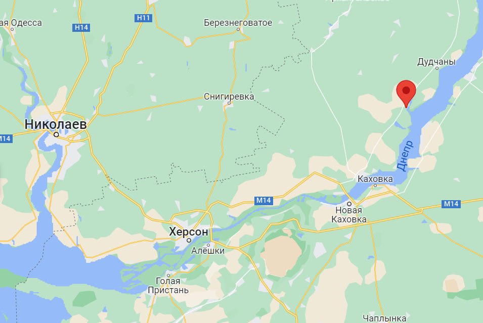 Из местных каналов и пабликов Херсонской области стало известно об освобождении Качкаровки и Мылового