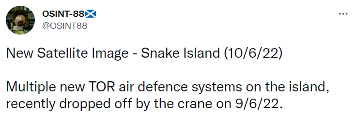 Россияне разместили на Змеином комплексы ТОР