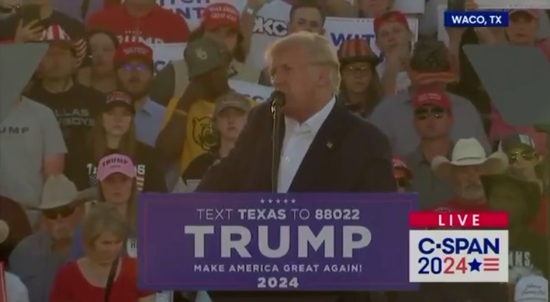 Трамп выступил в Техасе