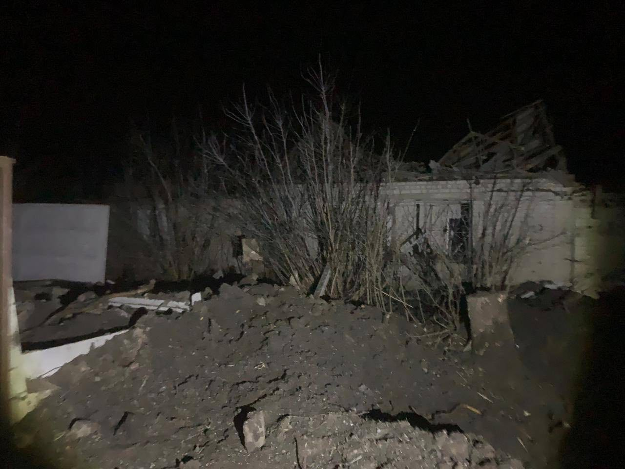 Ночью войска РФ ударили двумя ракетами по Запорожской области