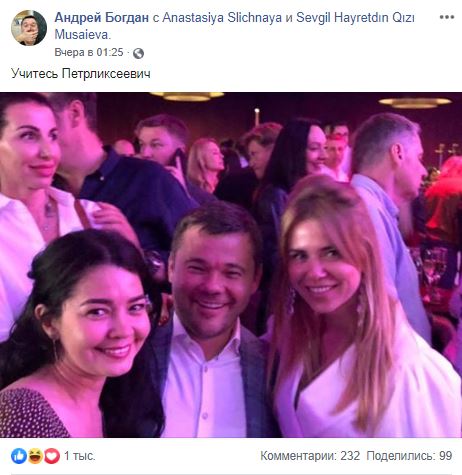 Севгиль, Богдан, Сличная