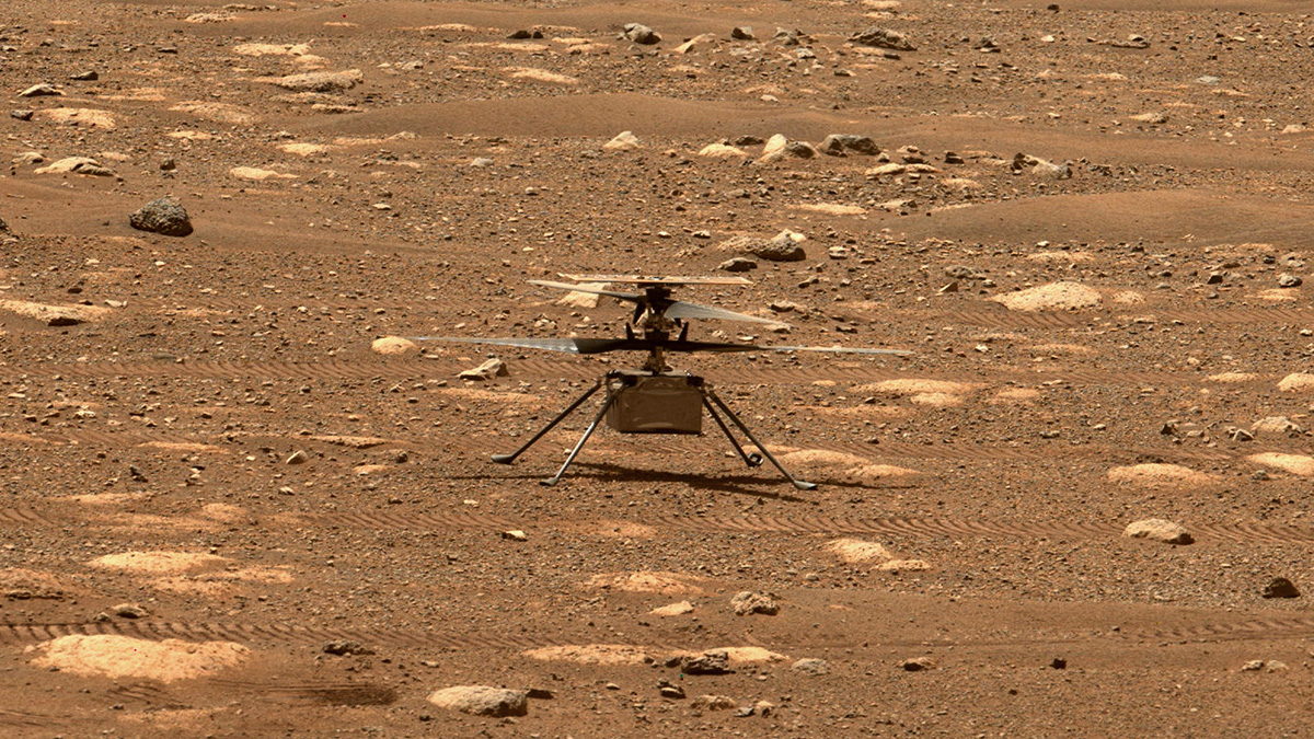 Полет дрона-вертолета на Марсе перенес из-за проблем с ротором