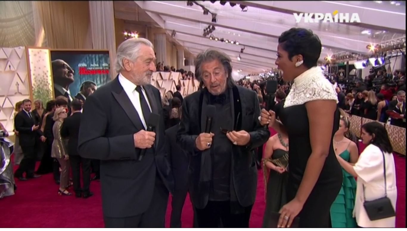 Роберт Де Никро и Аль Пачино на Оскар 2020