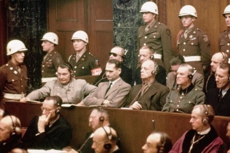 Нюрнбергский процесс (архивное фото)