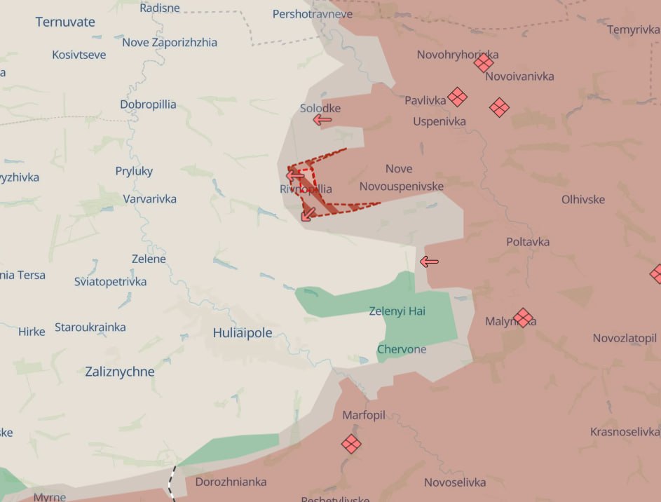 армия РФ заняла Ровнополье и Яблоково на востоке Запорожской области