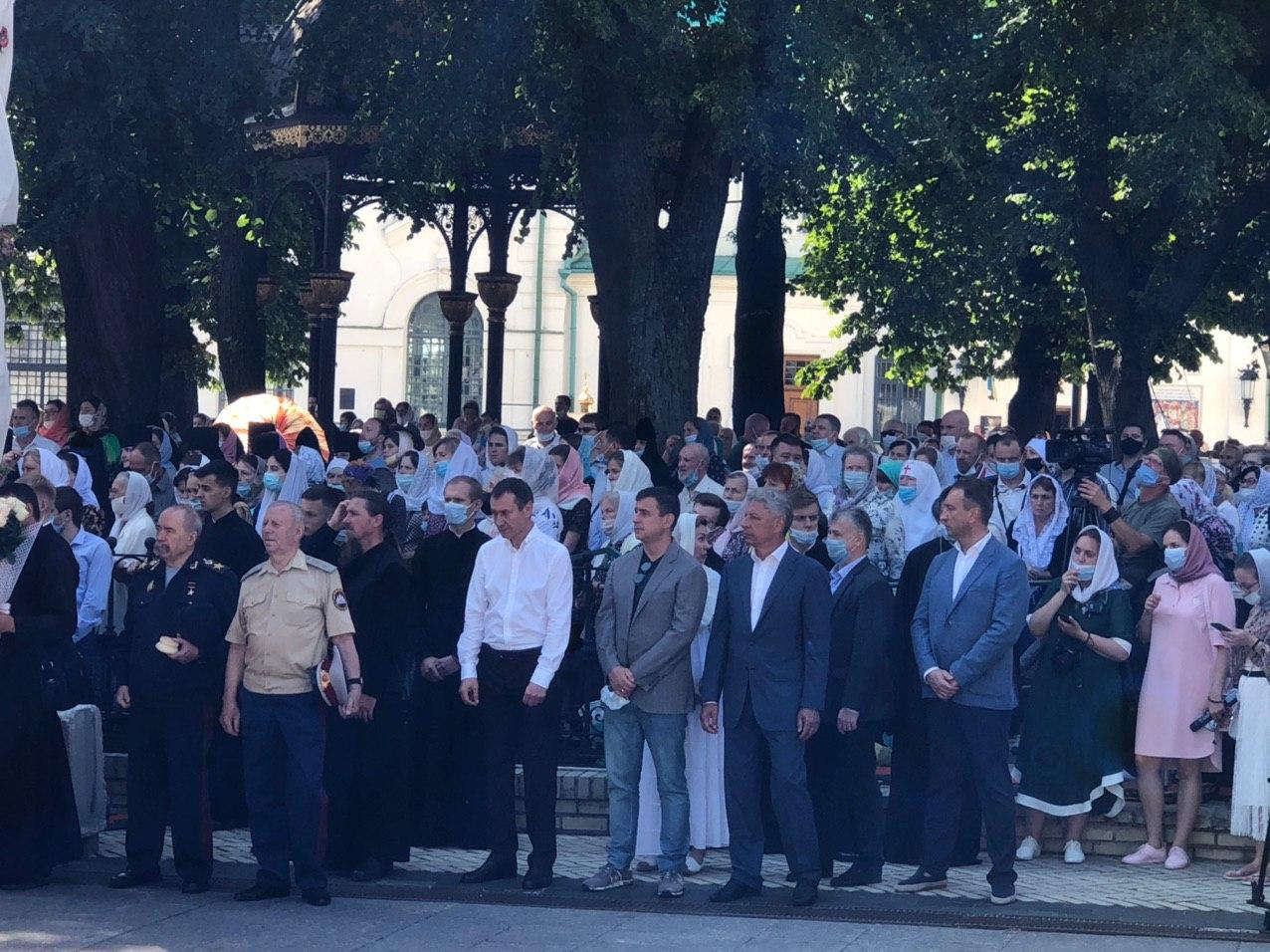 УПЦ проводит Божественную литургию в честь Дня крещения Руси