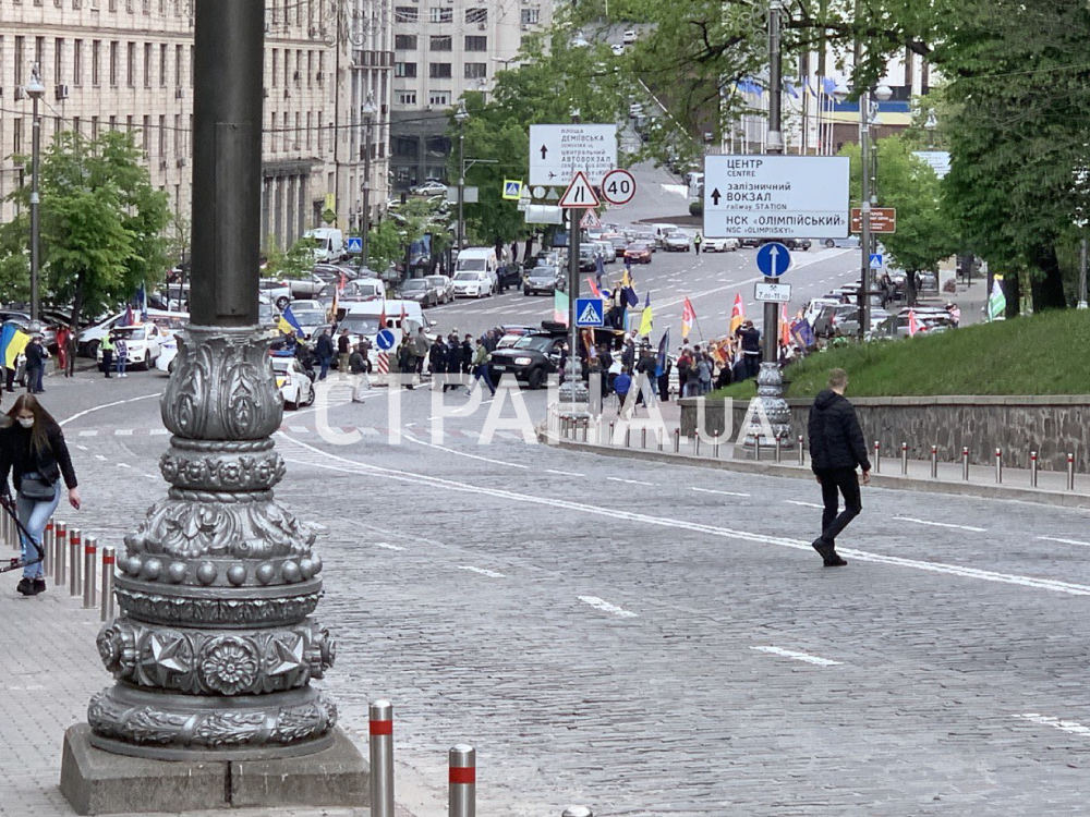 Акция ФОПов в Киеве 9 мая Фото Страна