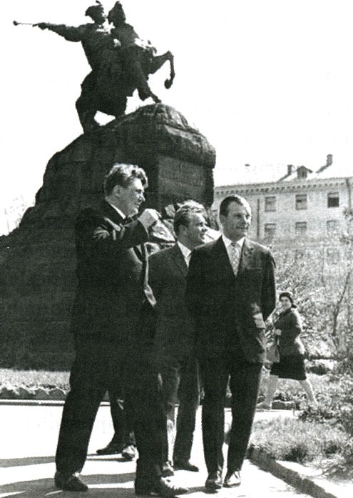 Юрий Гагарин в Киеве 1966