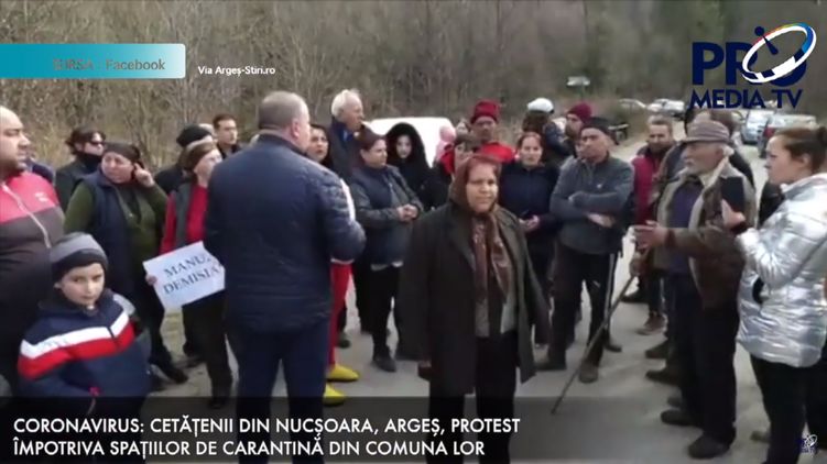 Коронавирус протесты в Румынии.
