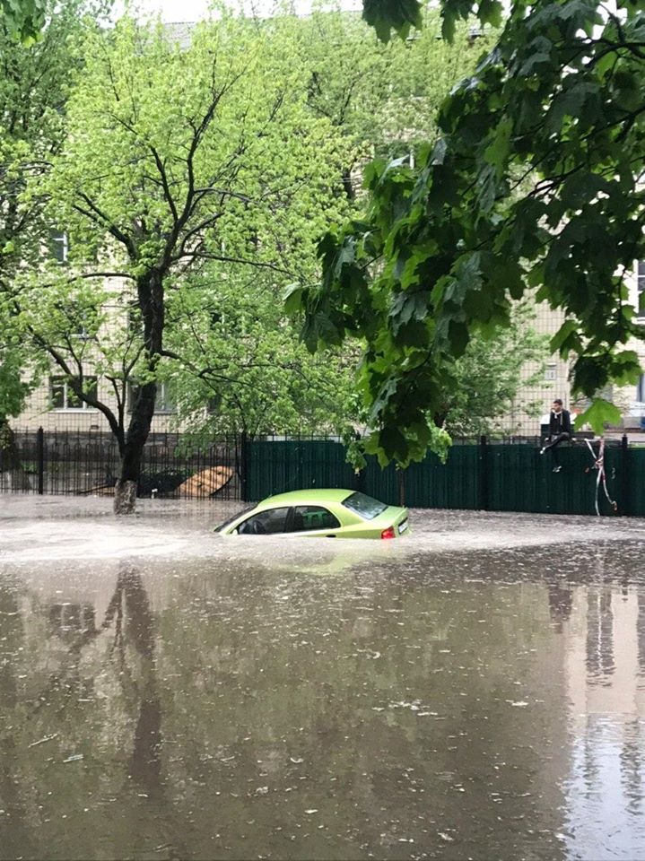 Киев затопило 04.05.2020