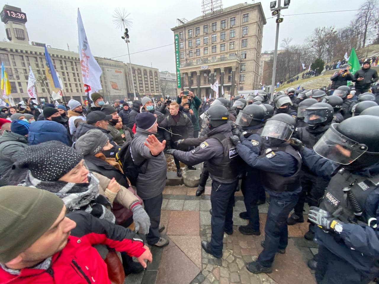Протест ФОП на Майдане