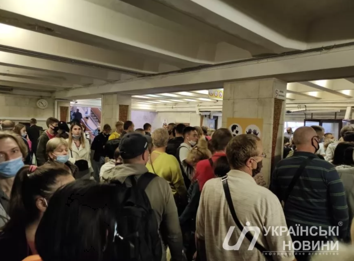 киевское метро сбой
