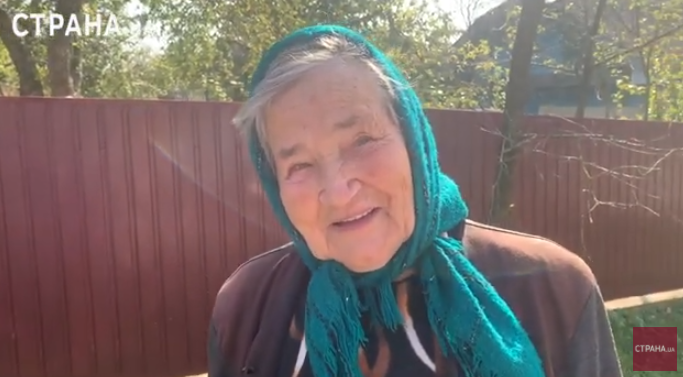 Жительница села Угринов поддерживает автономию Донбасса