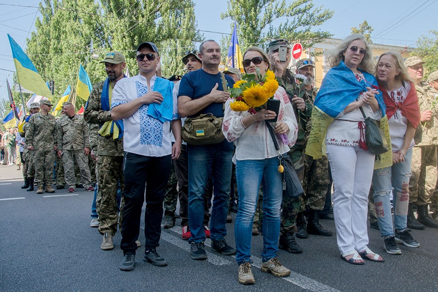 Марш защитников Украины