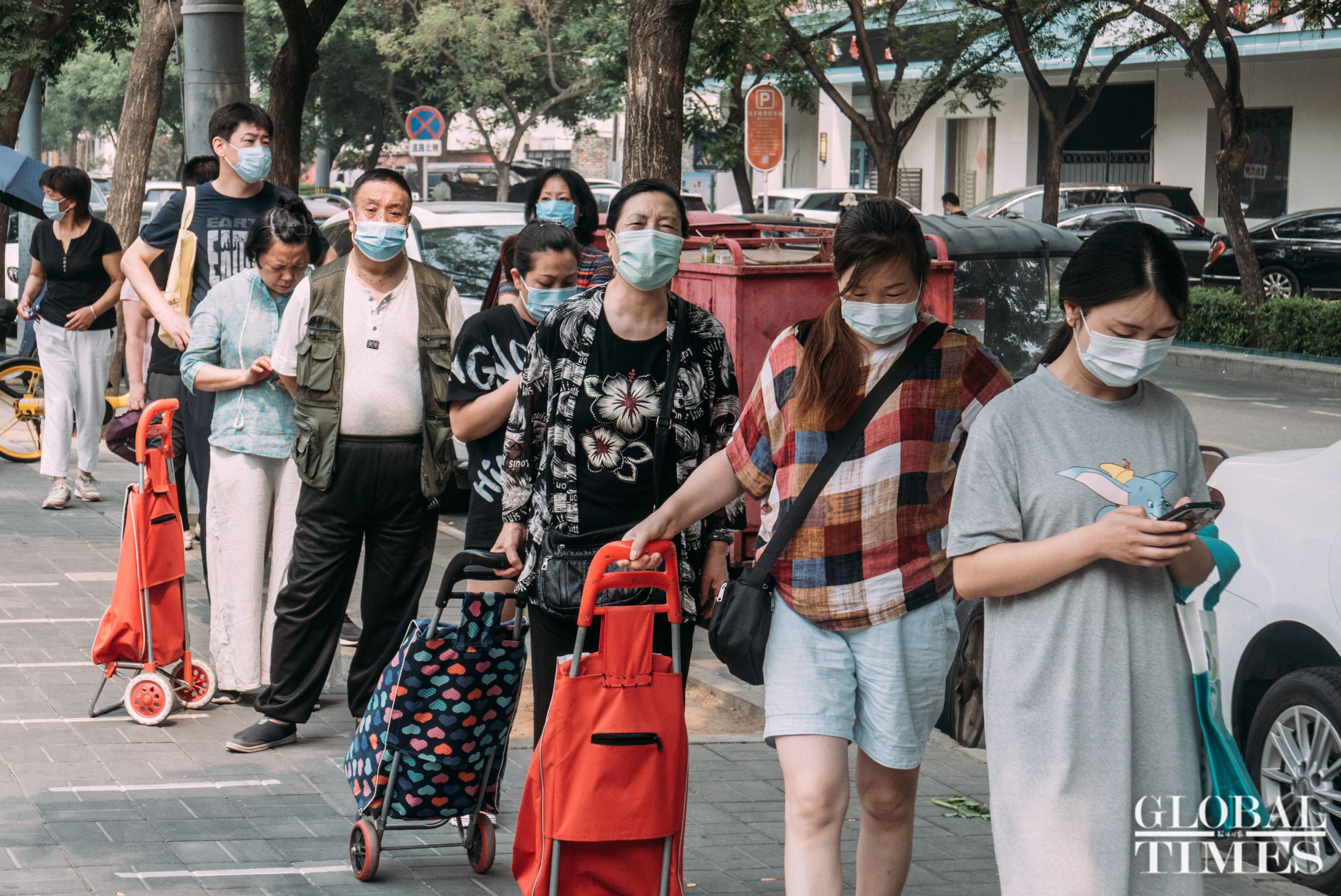 вспышка коронавируса в Пекине. Фото twitter.com/globaltimesnews