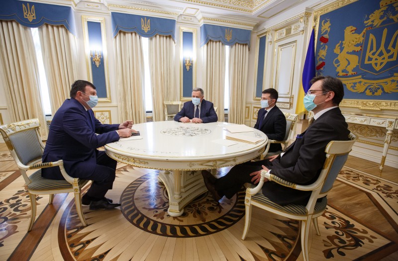 встреча Зеленского с послами Сербии, Кубы и Казахстана