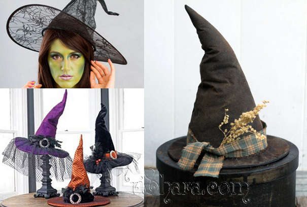 конусообразная шляпа ведьмы, фото trishara.com