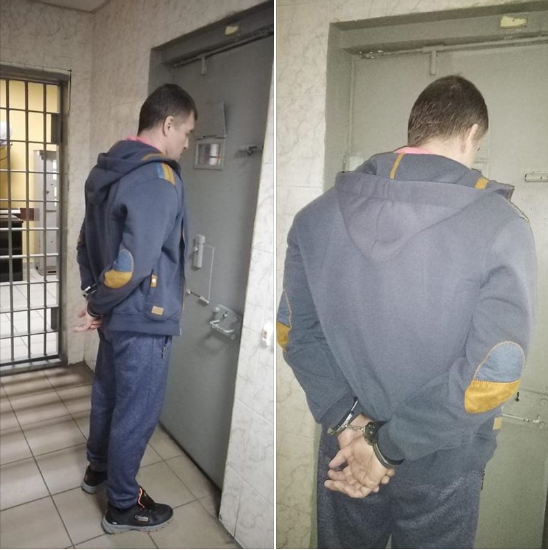 задержание нарушителя карантина на Гидропарке