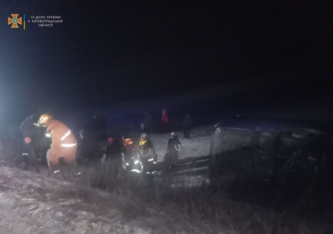ДТП под Кировоградом произошло вечером 13 января