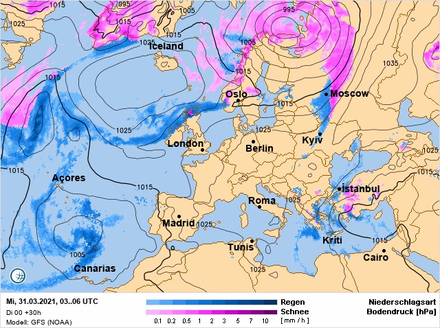 Погода в Украине 31 марта. Скриншот фейсбука Диденко