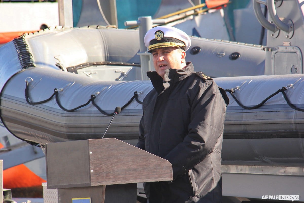 Алексей Неижпапа командующий ВМС Вооруженных сил Украины 