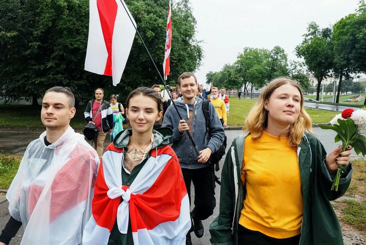 митинг в Минске 23 08 2020