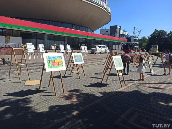 митинг в Беларуси 23 августа