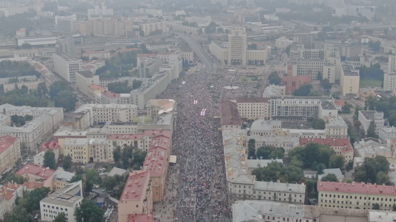 митинг в Минске