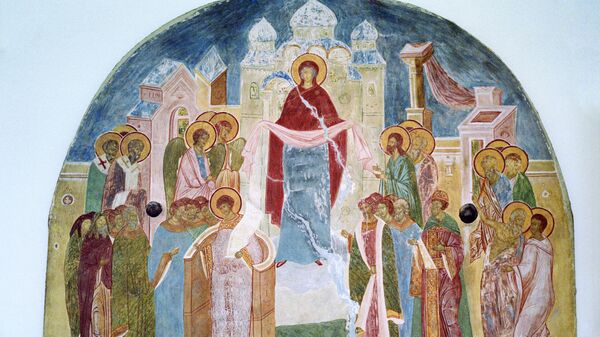 икона Покров Богородицы