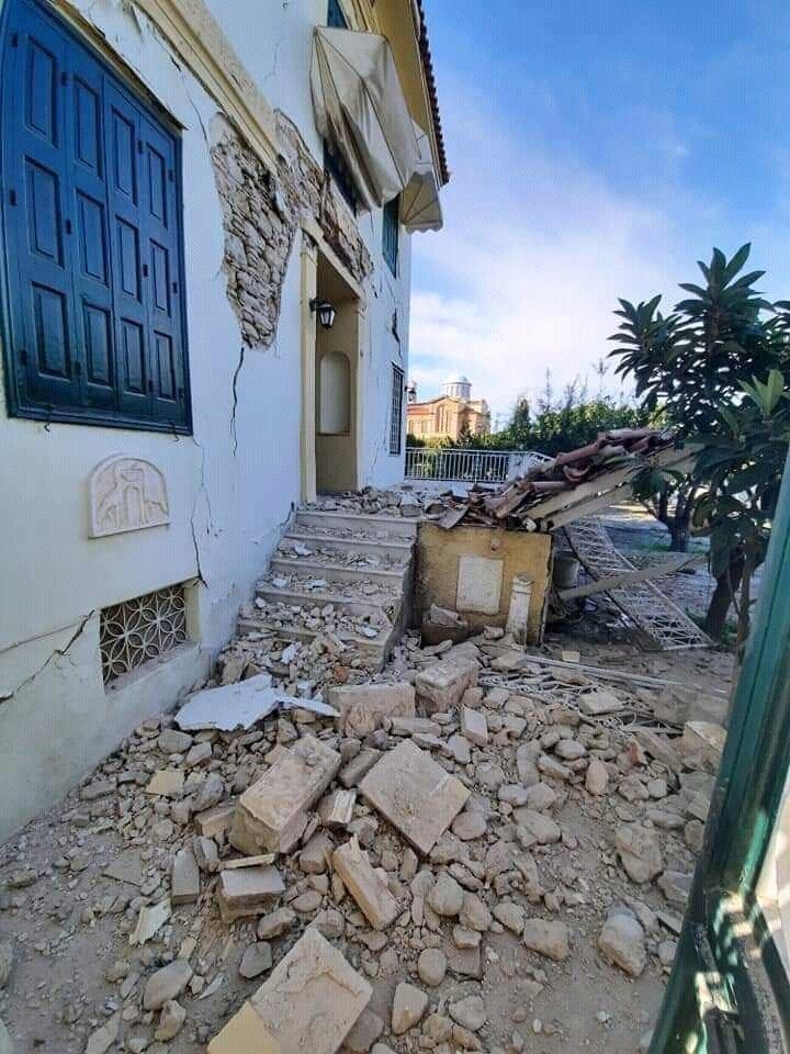 землетрясение в Греции