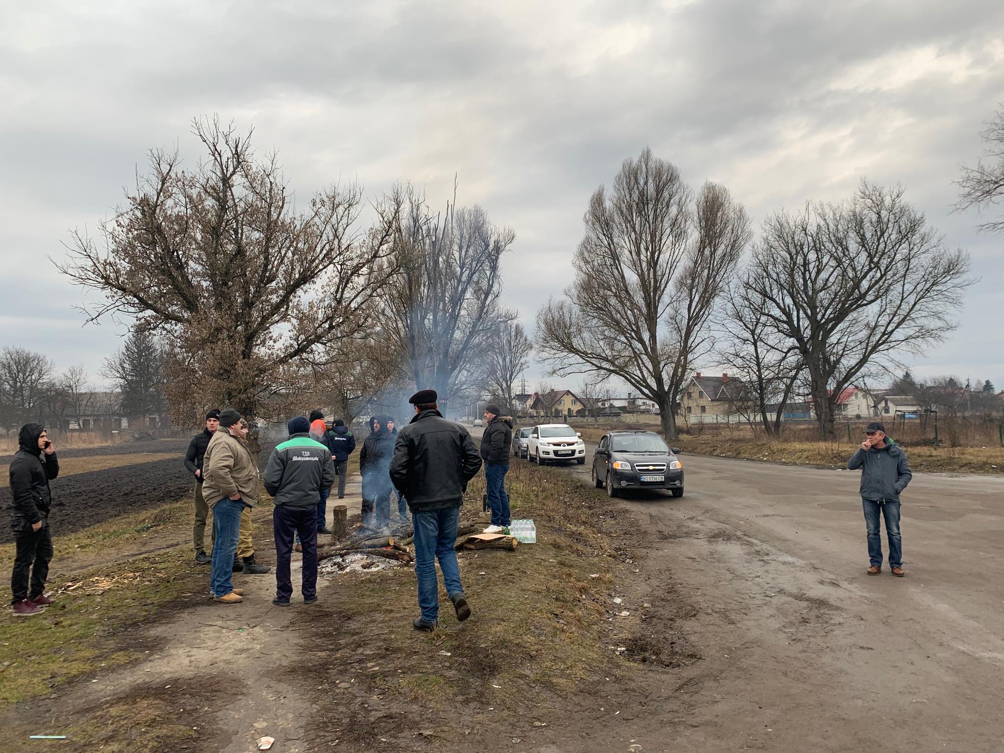 В Тернополе перекрывают дороги, чтобы не пустить украинцев из Китая