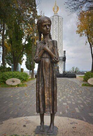 Памятник Голодомору в Киеве. Фото: Facebook