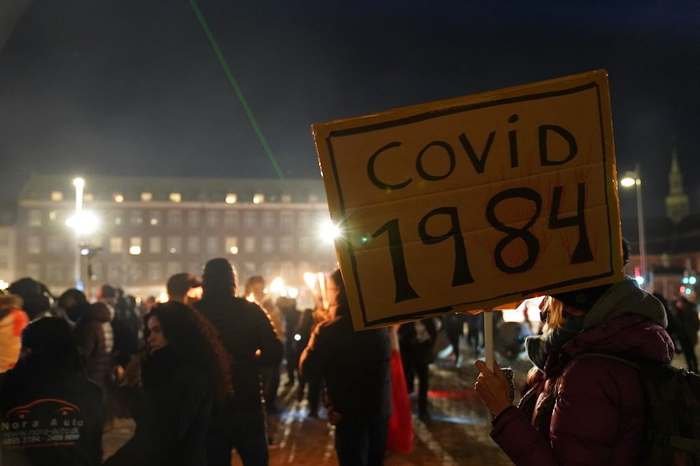 Протесты в Дании. Фото: The Local
