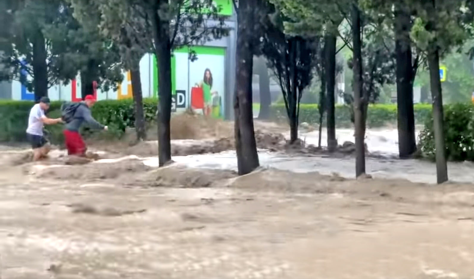 Фото наводнения в Крыму. Facebook