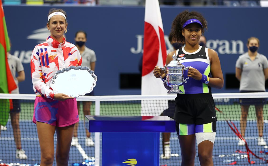 Осака победила Азаренко на US Open-2020. Фото: Твиттер