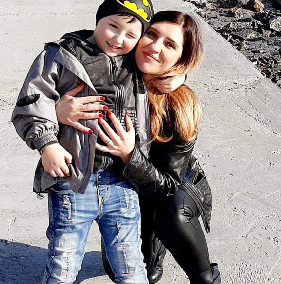Елена с сыном